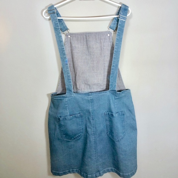 SIMONS Twik denim romper/dungarees dress (L) - Picture 2 of 3